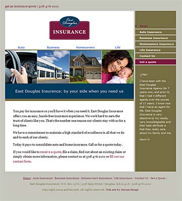 East Douglas Insurance: www.eastdouglasinsurance.com