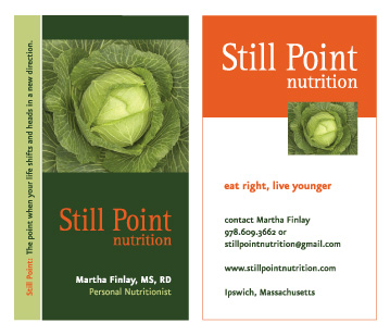 Still Point Nutrition: Name, Branding, Logo, Business Card 